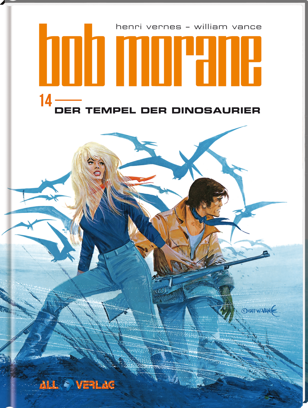 Bob Morane 14 VZA - Der Tempel der Dinosaurier