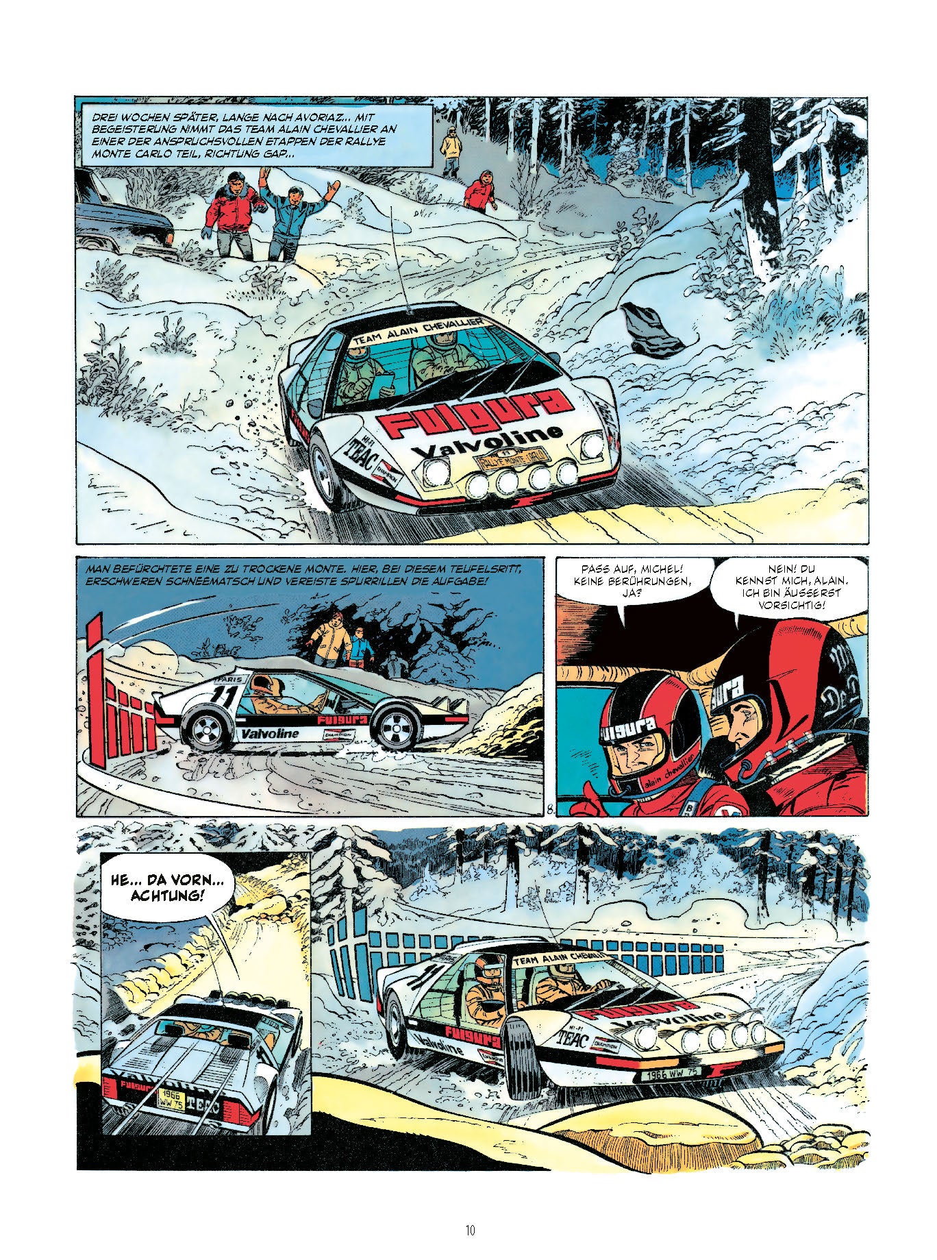 Alain Chevallier 10 - Das Monster im   Schnee