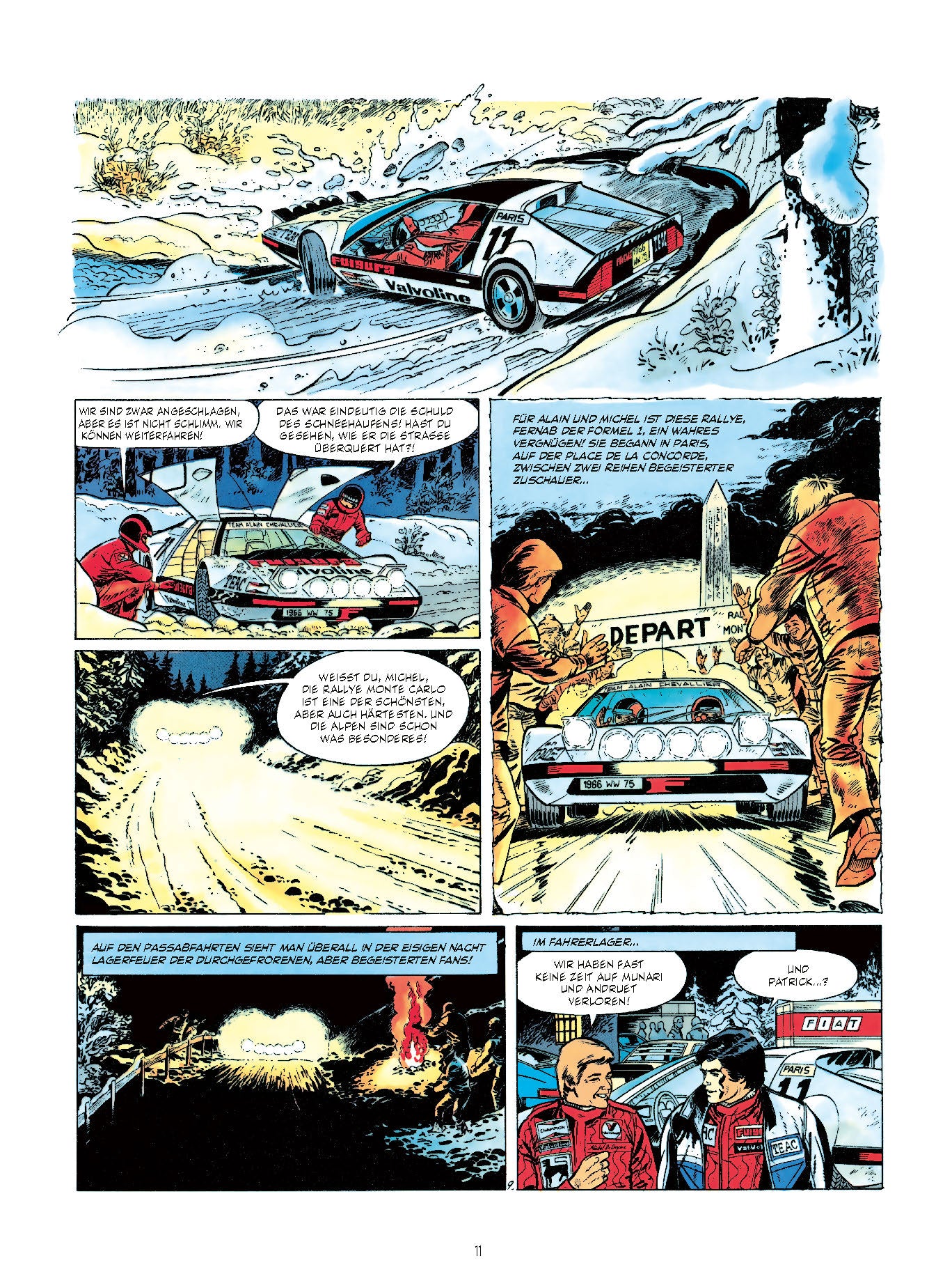 Alain Chevallier 10 VZA - Das Monster im   Schnee