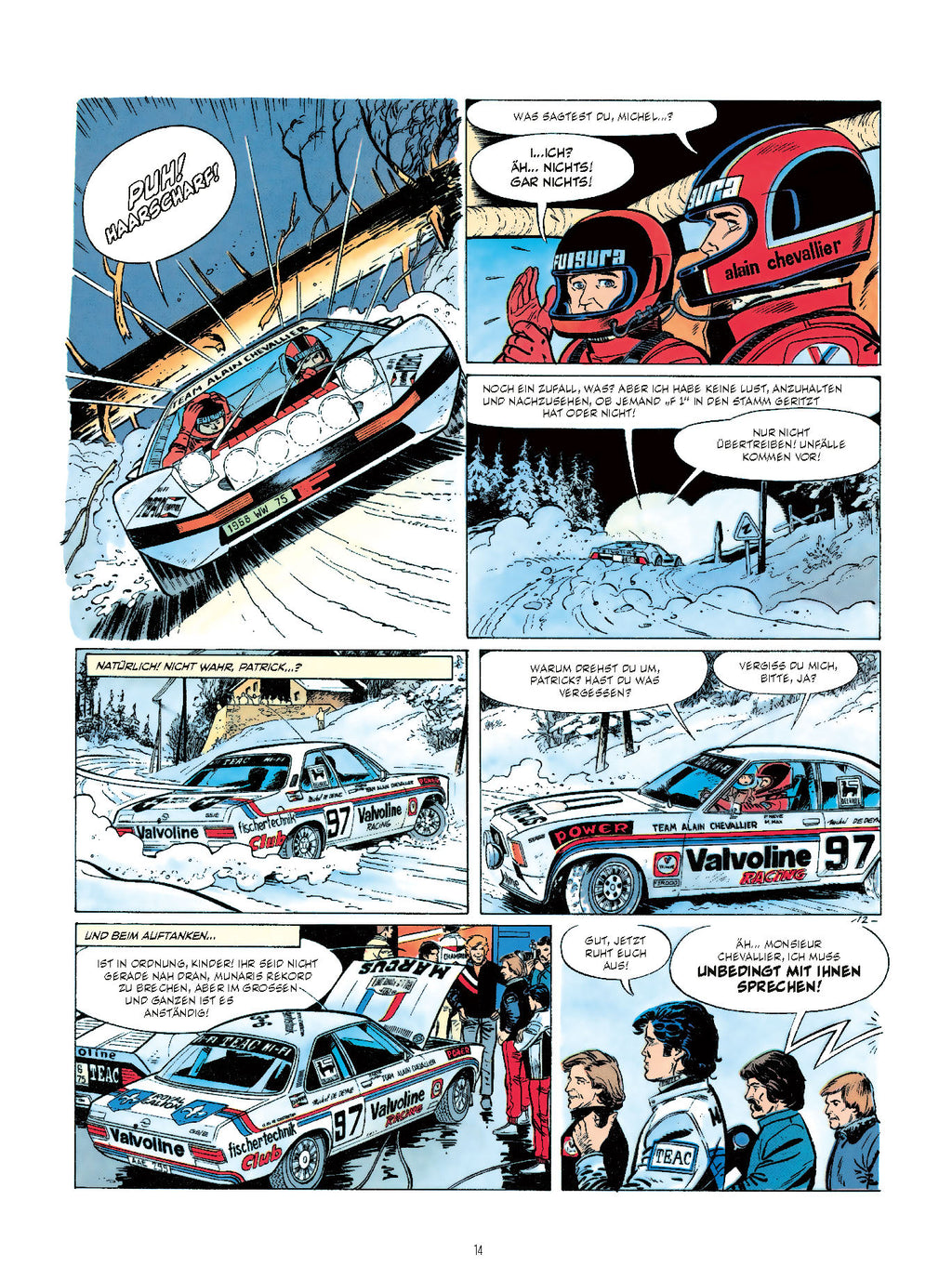 Alain Chevallier 10 VZA - Das Monster im   Schnee