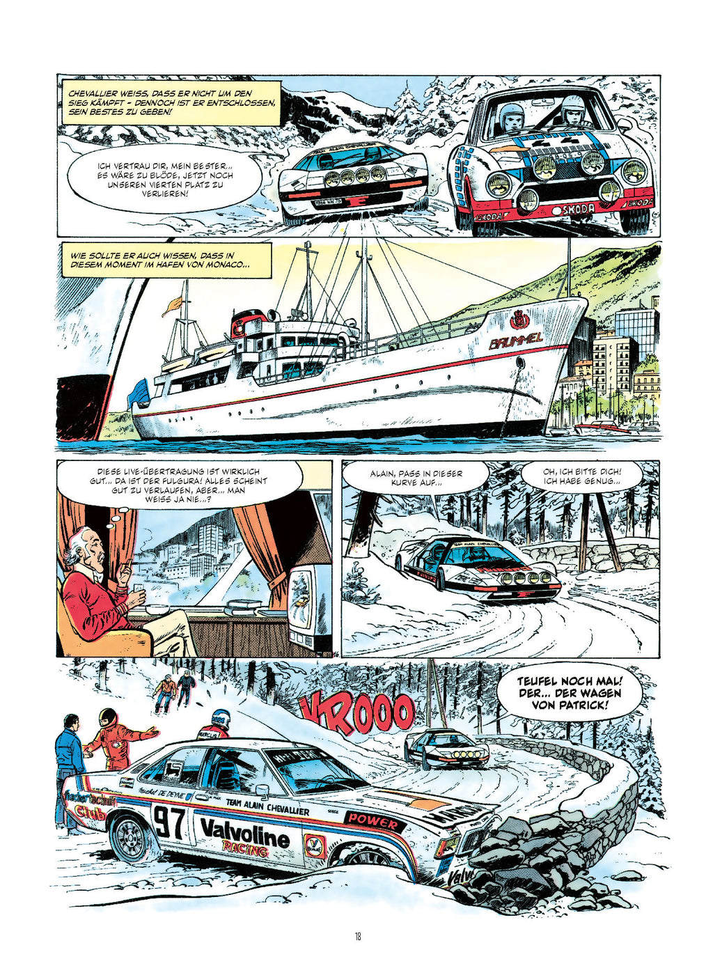 Alain Chevallier 10 VZA - Das Monster im   Schnee