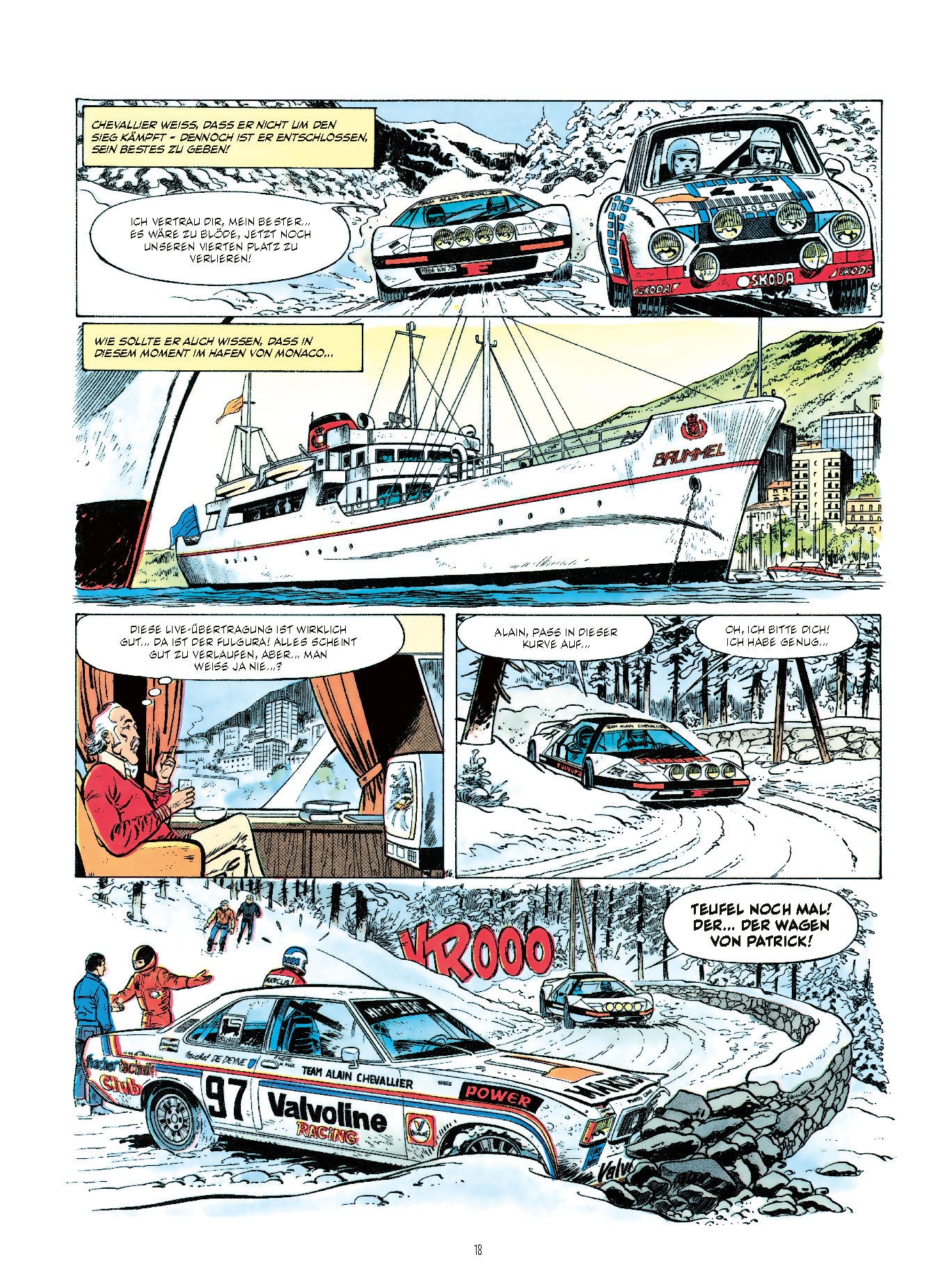 Alain Chevallier 10 VZA - Das Monster im   Schnee