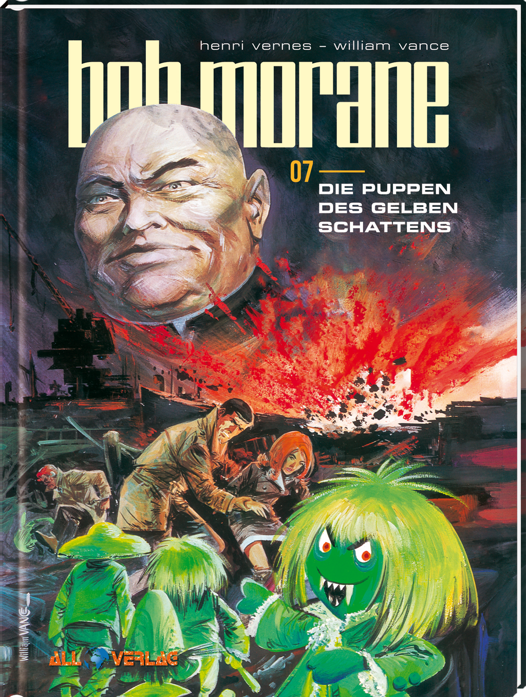 Bob Morane  7 VZA - Die Puppen des gelben Schatten