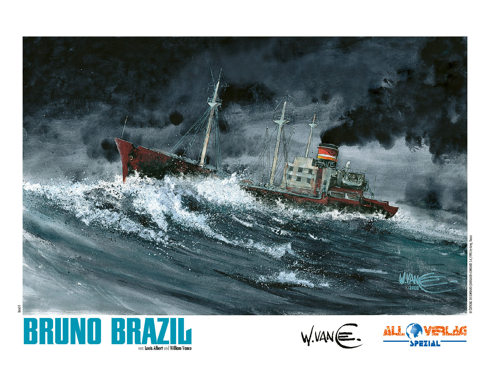 Bruno Brazil 8 VZA - Sturm über den Aleuten