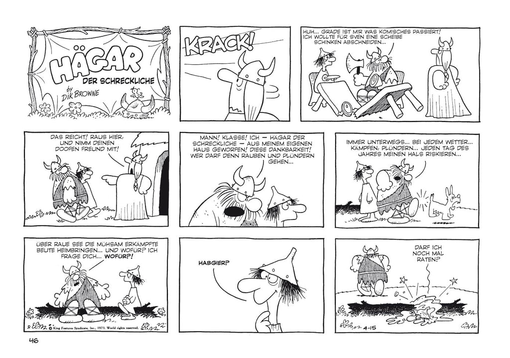 Hägar der Schreckliche 1973 VZA - Gesammelte Chroniken