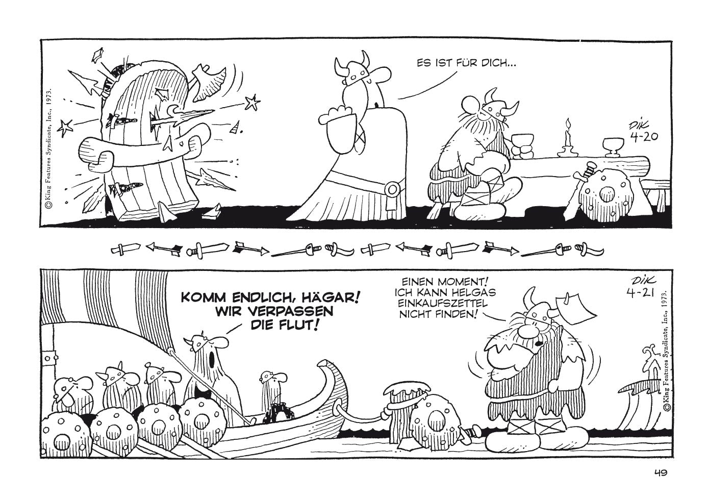 Hägar der Schreckliche 1973 VZA - Gesammelte Chroniken