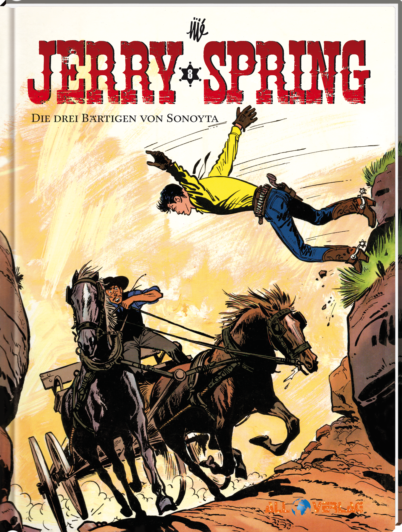 Jerry Spring 8 - Die drei Bärtigen von Sonoyta