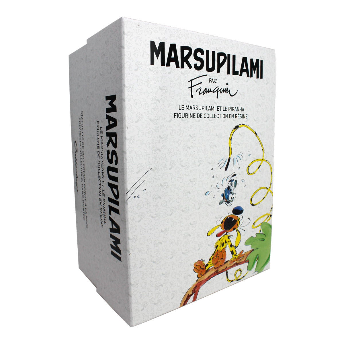Marsupilami Figur (mit Piranha), 24,3 cm