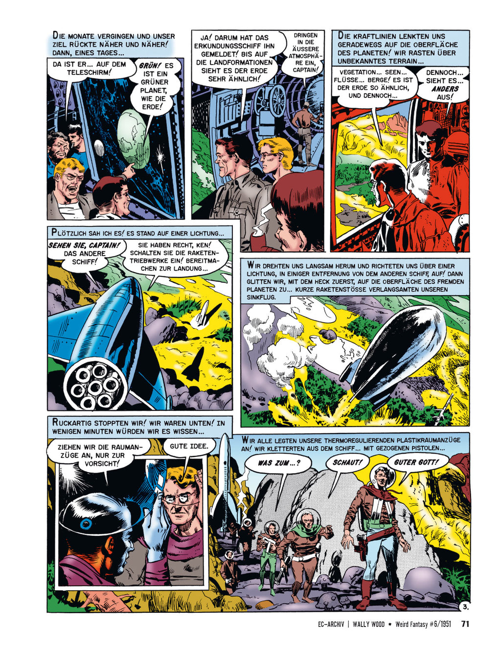 EC Archiv - Wally Wood 1 (Gesamtausgabe)