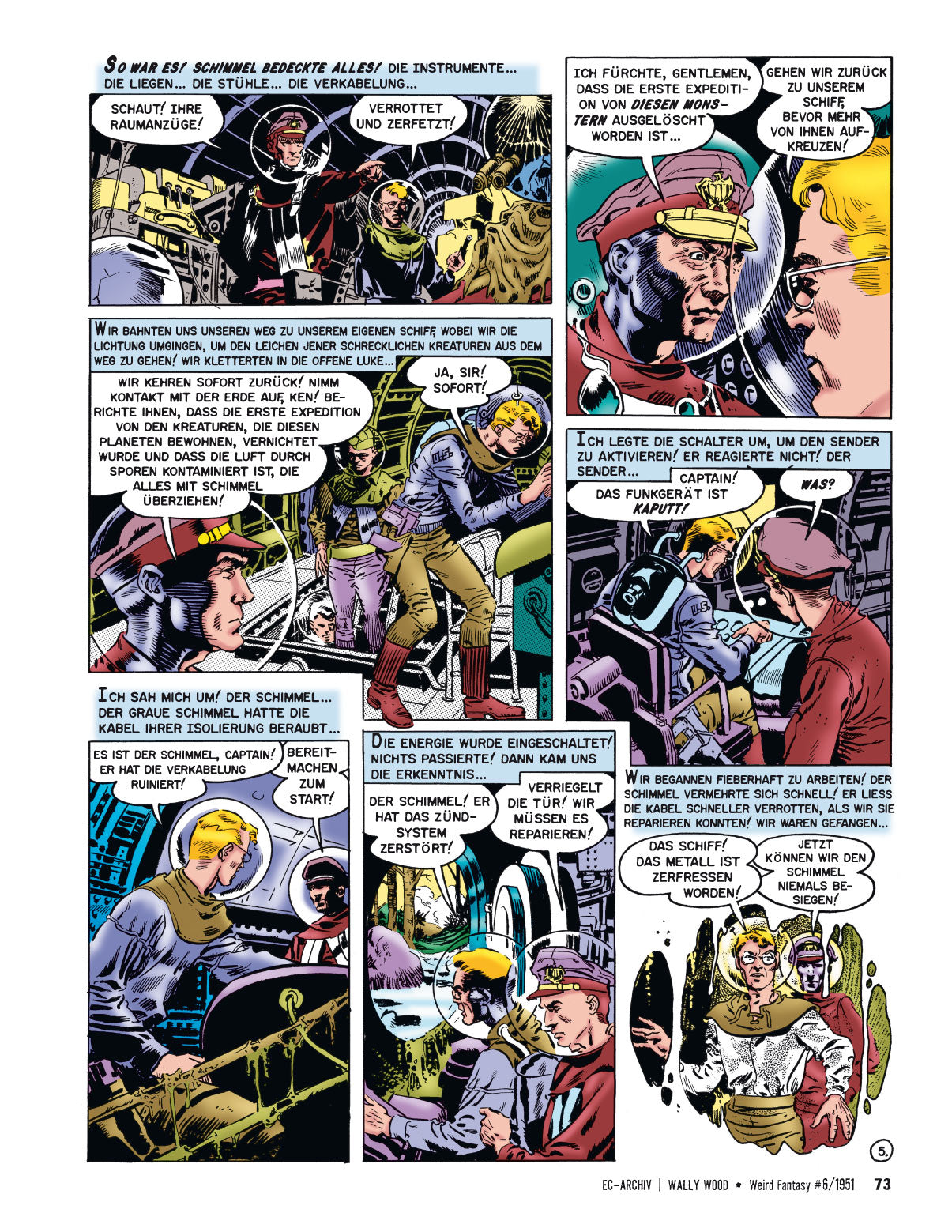 EC Archiv - Wally Wood 1 (Gesamtausgabe)