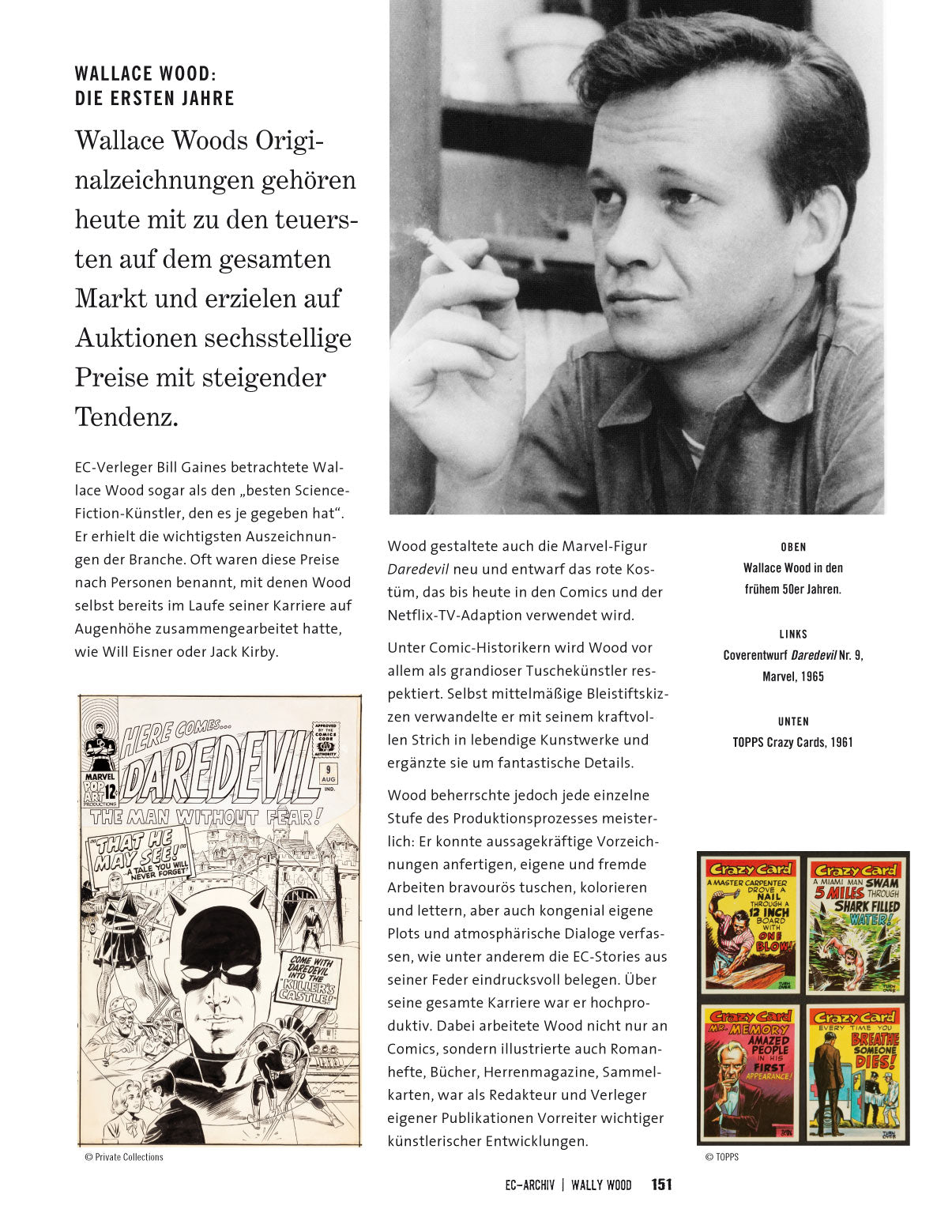 EC Archiv - Wally Wood 1 (Gesamtausgabe)