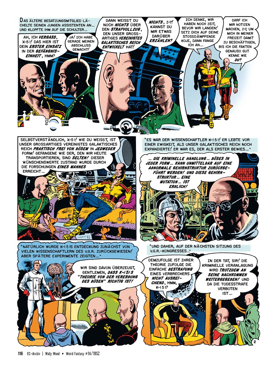 EC Archiv - Wally Wood 2 VZA (Gesamtausgabe)