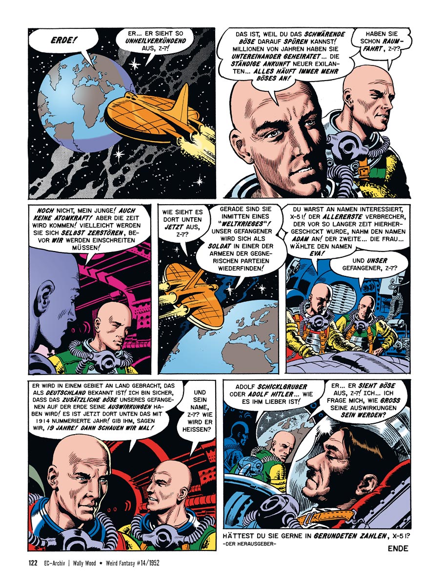 EC Archiv - Wally Wood 2 VZA (Gesamtausgabe)