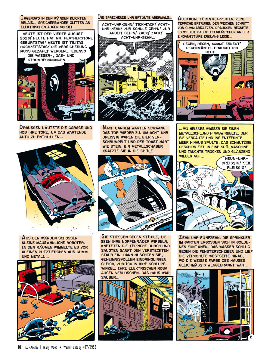 EC Archiv - Wally Wood 3 VZA (Gesamtausgabe)