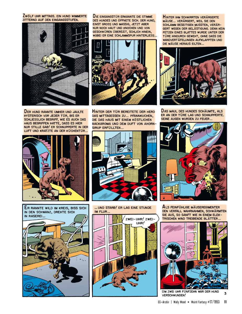 EC Archiv - Wally Wood 3 VZA (Gesamtausgabe)