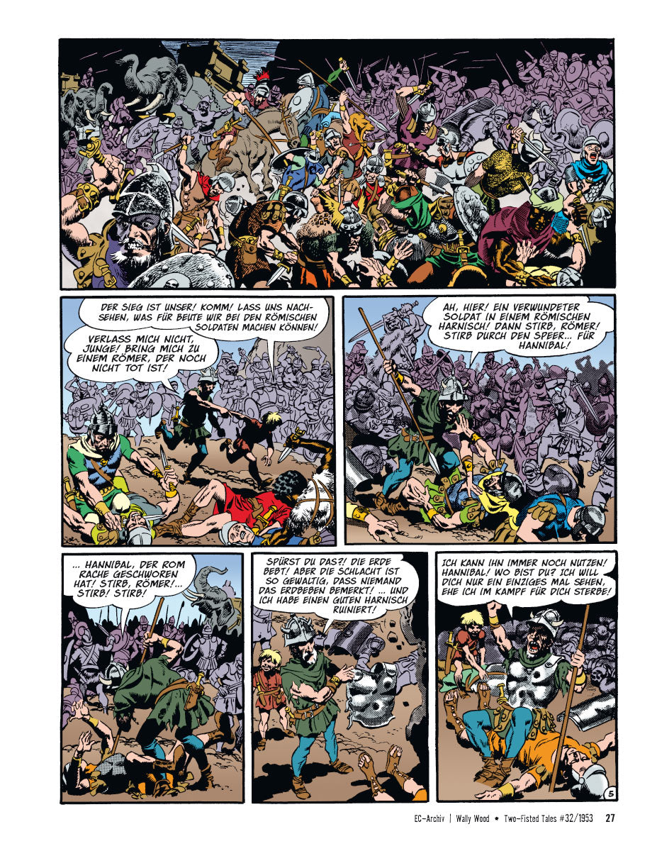 EC Archiv - Wally Wood 5 VZA (Gesamtausgabe)